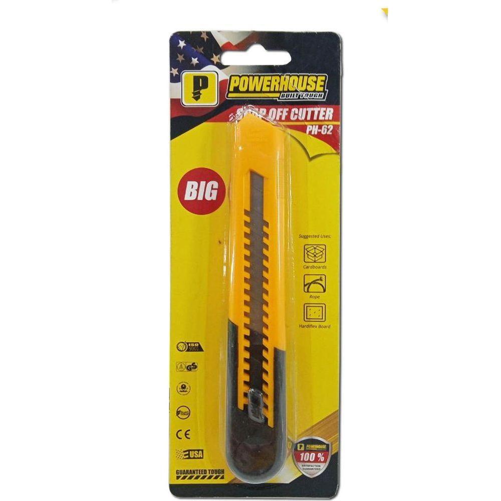 Powerhouse Snap Off Cutter Knife | Powerhouse by KHM Megatools Corp. Powerhouse Snap Off Cutter Knife | Powerhouse by KHM Megatools Corp.